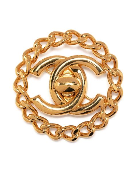 chanel brooch mens|pre owned chanel brooch.